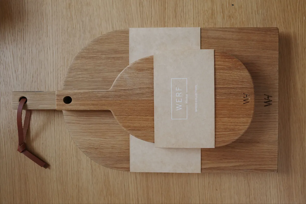 Oak cutting boards set