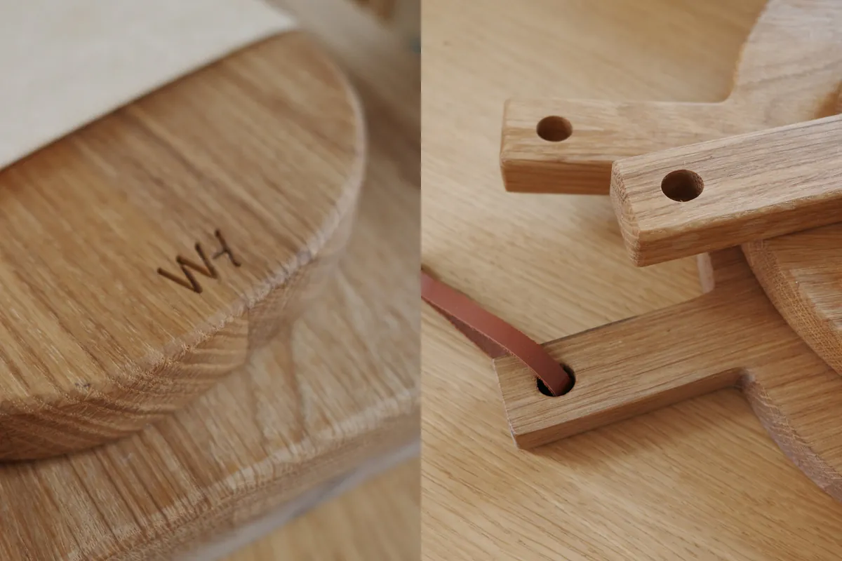 Oak cutting boards set — image 2
