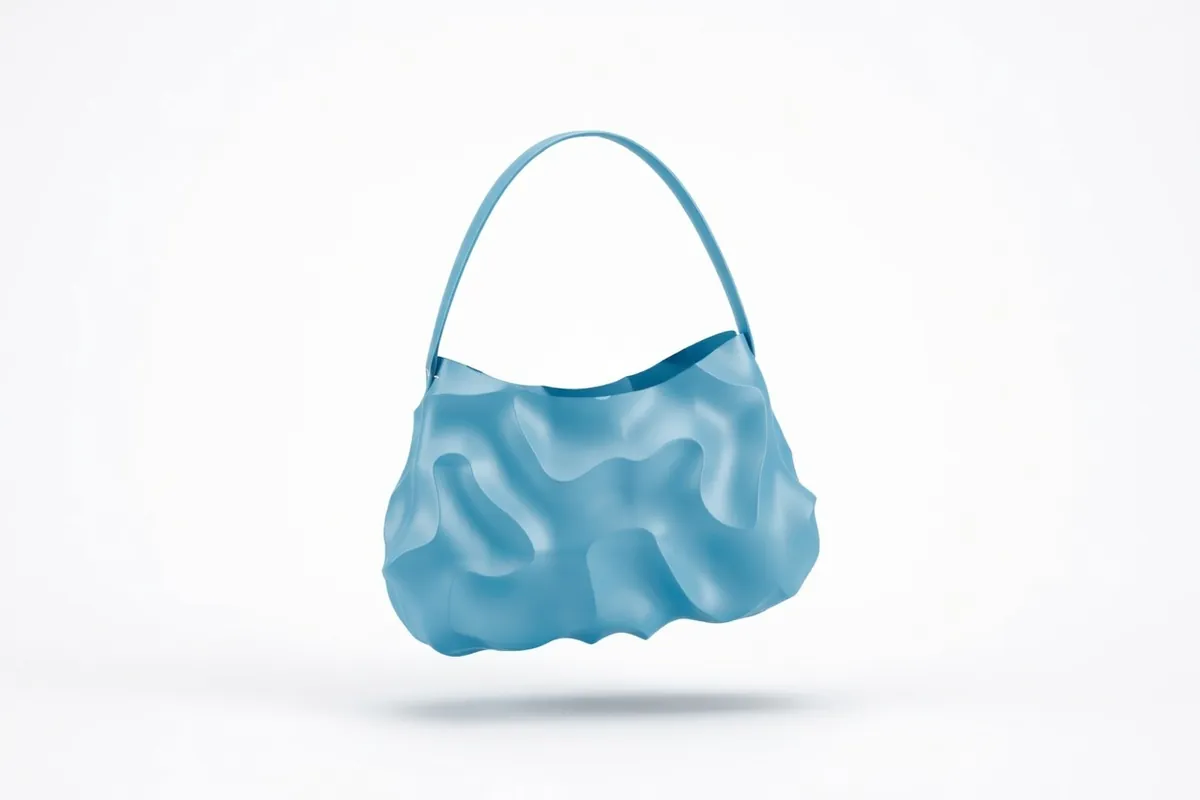 Wave Bag. 3D-printed women's purse — image 2